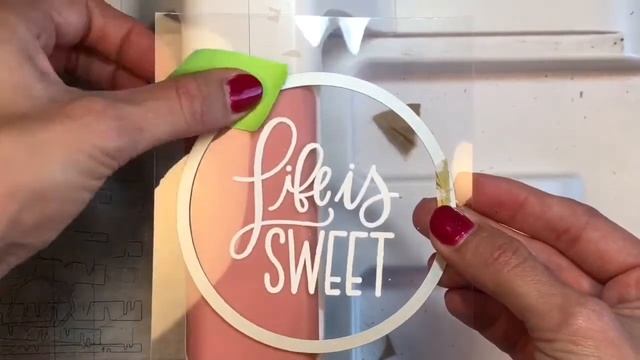 ?WATERCOLOR SHAKER CARD | FEAT. SWEET STAMP SHOP: "LIFE IS SWEET" AND TOMBOW: MARKERS AND ADHESIVES смотреть онлайн