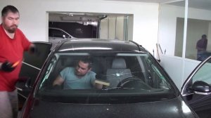 Замена лобового стекла на Volkswagen Passat в Казани.