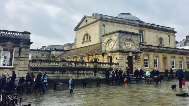 Stonehenge, Wiltshire Salisbury, The Roman Bath, Bath Abbey, Bath City England смотреть онлайн