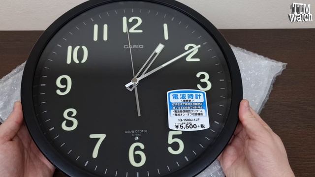 Настенные часы Casio, привезены из Японии смотреть онлайн