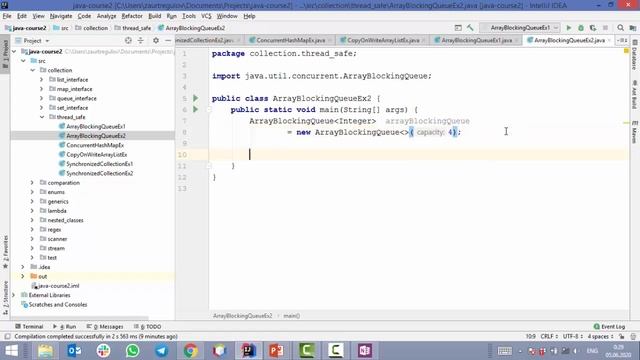 Урок 29 - ArrayBlockingQueue (прокачанная Java) смотреть онлайн