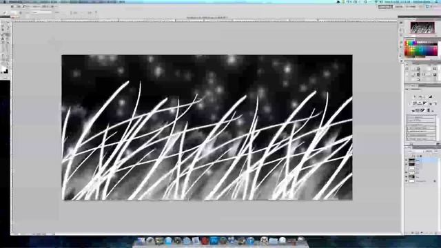 Photoshop Tutorial: Sparkles and Shineys! Brush style... смотреть онлайн