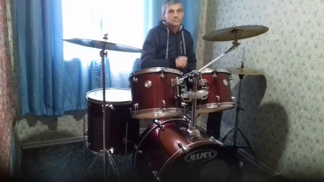 Барабаны.Продолжаю разучивать ритмы. смотреть онлайн