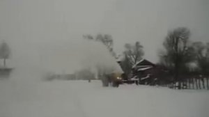 Шнекороторный снегоочиститель на т-25 (1 Часть)