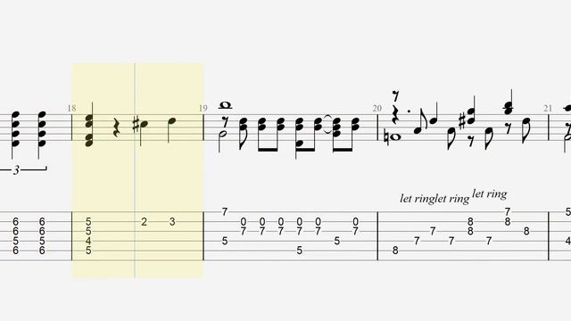 Only You | The Platters | Slow tempo fingerstyle guitar tab смотреть онлайн