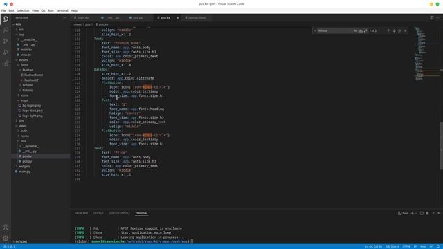 Python/Kivy POS System v2: 09 - POS Screen 04 смотреть онлайн