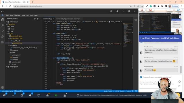 Executors And Callback Groups In ROS2 | ROS2 Developers Open Class #149