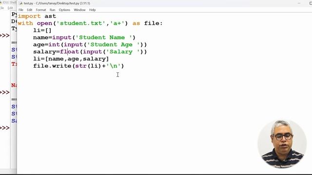 How to write/read file in Python by Tanay sir (Part-3) | Learn Python - CodeSquadz смотреть онлайн