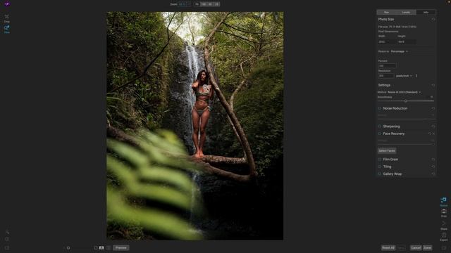 Extraordinary AI Face Recovery Tech in ON1 Resize AI смотреть онлайн