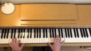 "The Sacrament" Him (piano cover).