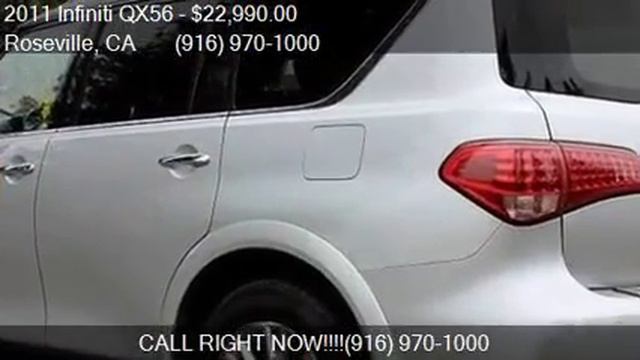 2011 Infiniti QX56 Base 4x4 4dr SUV for sale in Roseville, C смотреть онлайн