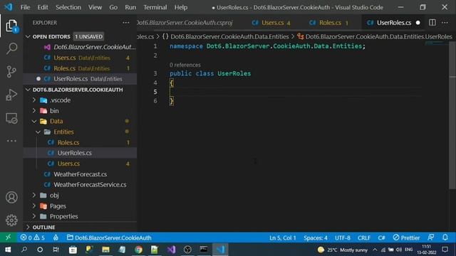 Part-1 Blazor Server Cookie Authentication смотреть онлайн