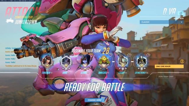 Overwatch Competitive Live смотреть онлайн