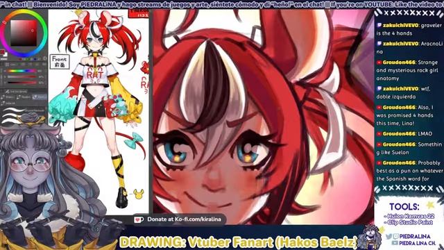 【ART STREAM】 Drawing Vtuber Fanart! - Hakos Baelz #3 【ENG/ESP】 смотреть онлайн