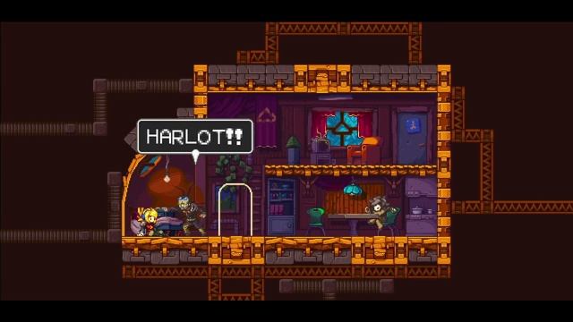 Iconoclasts Пиксельная Игра PS4 PRO смотреть онлайн