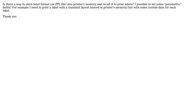 Zebra GK420 printer internal memory смотреть онлайн