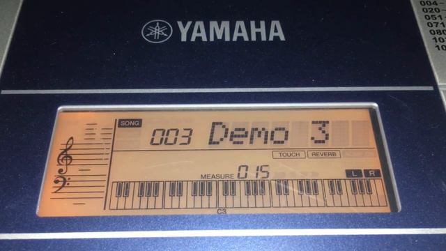 Yamaha PSR e323 Demo 3 смотреть онлайн