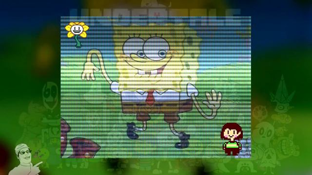 I put Undertale music on a SpongeBob episode смотреть онлайн