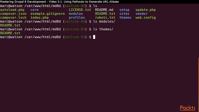 Mastering Drupal 8 Development : Understanding Drupal’s File Structure | packtpub.com смотреть онлайн