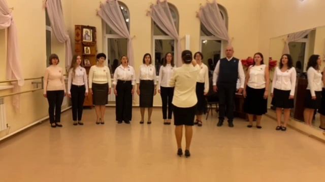 "Русский Вальс" А Пахмутовой. Хор родителей * Вдохновение * смотреть онлайн