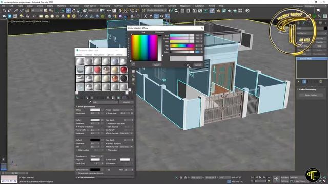 How to Links Revit and 3ds max for rendering смотреть онлайн