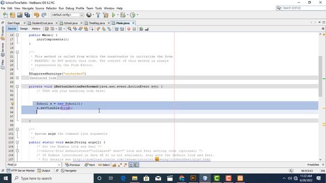School Time Table System Java Mysql Part 2 смотреть онлайн