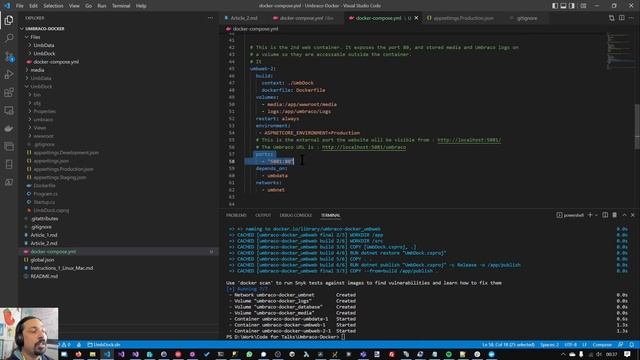 Skrift : Umbraco in Docker Part Deux смотреть онлайн