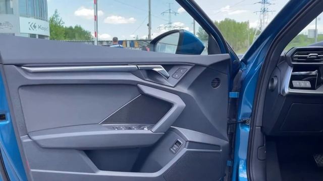 Audi A3. Синий, металлик (Atoll Blue) / АЦ Тула смотреть онлайн