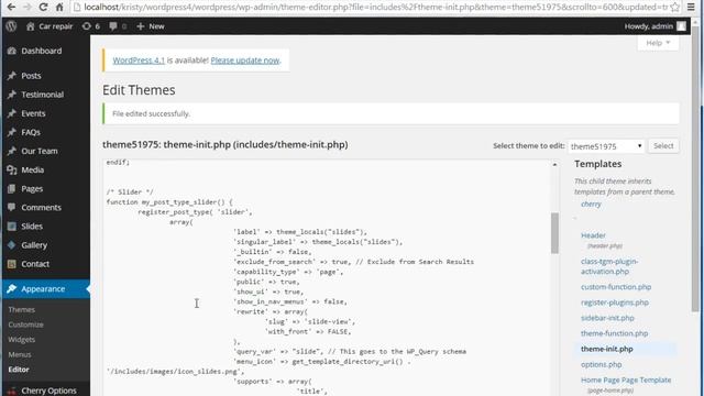 WordPress. How To Change Image Dimensions On Blog Pages смотреть онлайн