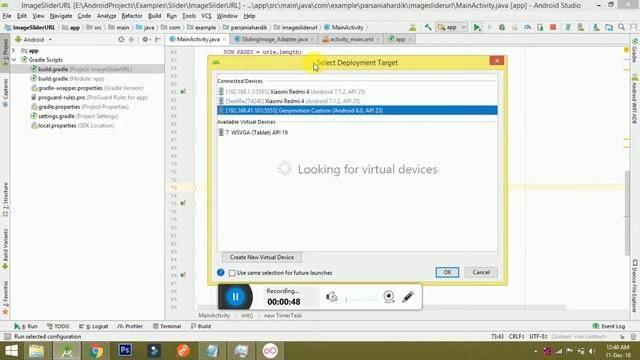 Auto Image Slider from URL / Link Android Studio. смотреть онлайн