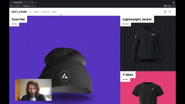 Flex Styling CSS #1/5 | Next JS & Typescript with Shopify Integration (From Course) смотреть онлайн
