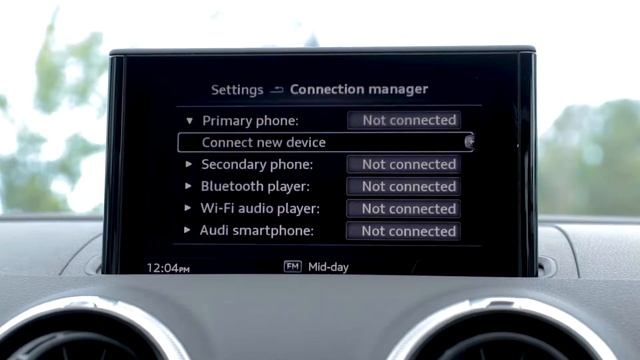 Audi A3 Bluetooth Tutorial смотреть онлайн
