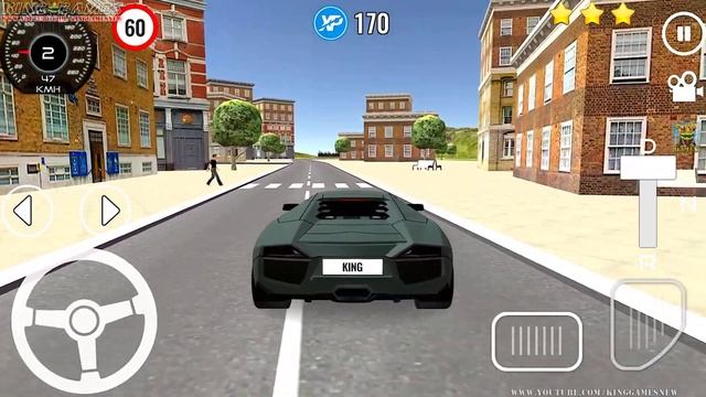 Driving School Car Simulator 3D #10 - New Car Lamborghini Speed Offroad Drive - Android GamePlay смотреть онлайн
