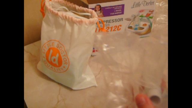 Ингалятор компрессорный LD-212C. Видео обзор смотреть онлайн