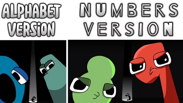 Alphabet lore ending vs numbers lore ending (FULL VERSION) смотреть онлайн