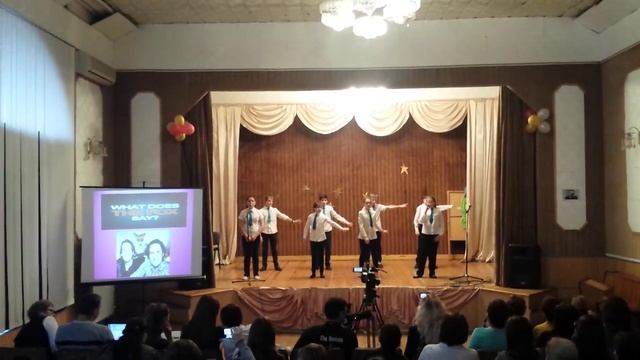 Конкурс инсценированной песни на английском. смотреть онлайн
