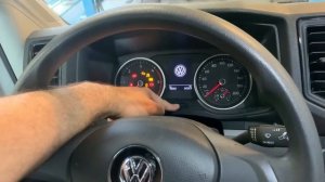 VW Crafter 2019 service & inspection reset