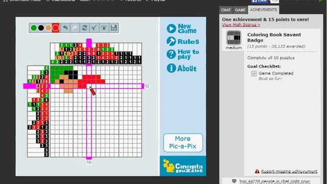 Color Pic-a-Pix Light Vol 2 (Medium Badge) смотреть онлайн