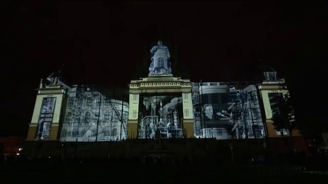 100 Years of the Republic - Videomapping - National Museum in Prague - Czech Republic смотреть онлайн