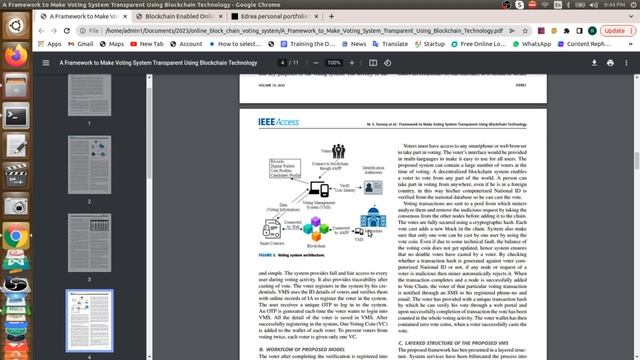 Online Voting System Using Blockchain |Best Block chain Project 2023 |IEEE Blockchain Project смотреть онлайн