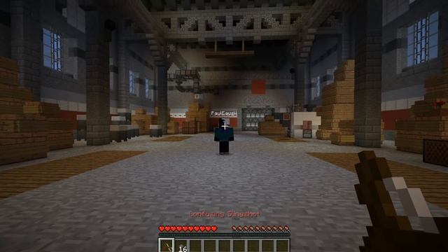 Minecraft: Custom Item Demonstration - Confusing Slingshot смотреть онлайн