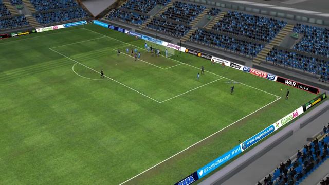 WHAT A GOAL by Álvarez Balanta [Football Manager 14] смотреть онлайн