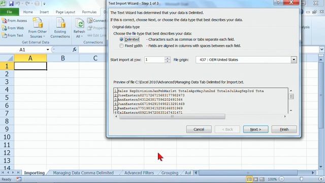 Microsoft Excel 2010 Tutorial: Importing Data into Excel | K Alliance смотреть онлайн