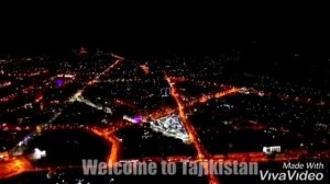 Ночной прогулка в Душанбе