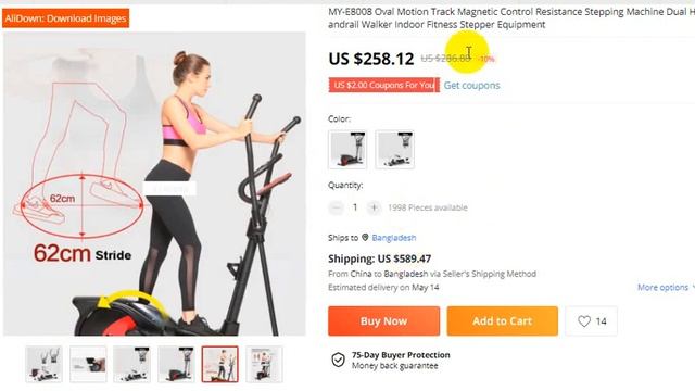 Stepping Machine Dual Handrail Walker Indoor Fitness Stepper Equipment смотреть онлайн
