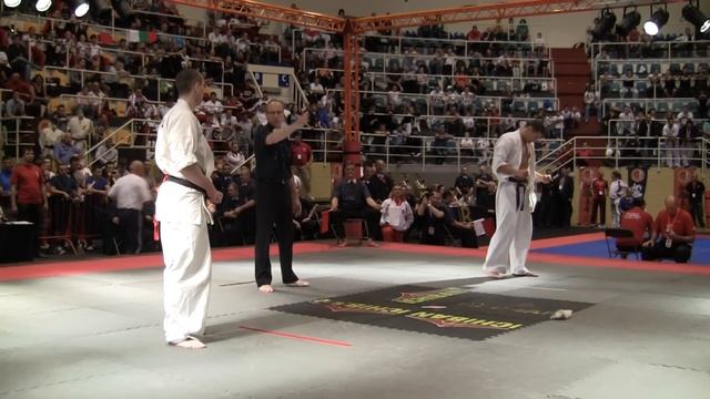 European Championship Shinkyokushin 2012 - Valeri Dimitrov - Marciej Mazur смотреть онлайн