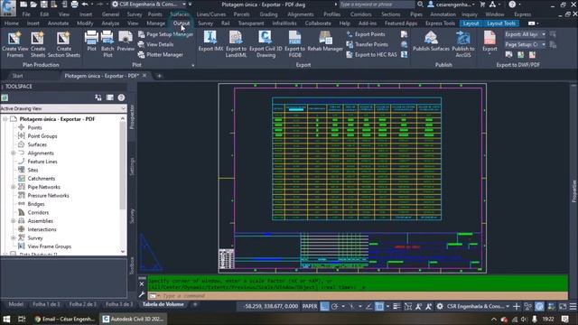 PDF´s em um único arquivo no Adobe Acrobat PRO DC usando AutoCAD Civil 3D 2021 смотреть онлайн