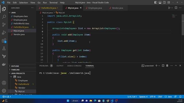 How to create Generic class in Java? смотреть онлайн