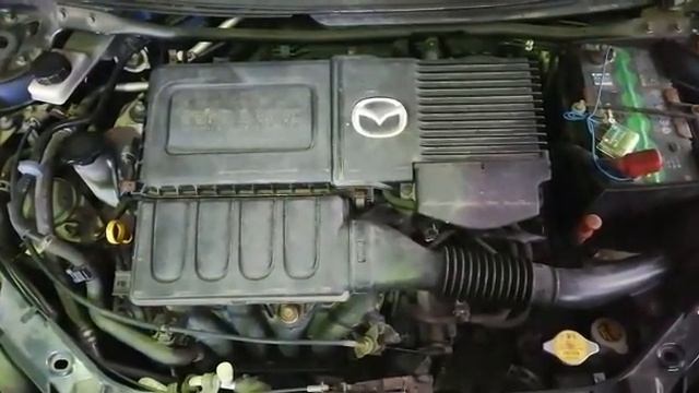 DEMIO DY3W работа двигателя, вид автомобиля смотреть онлайн