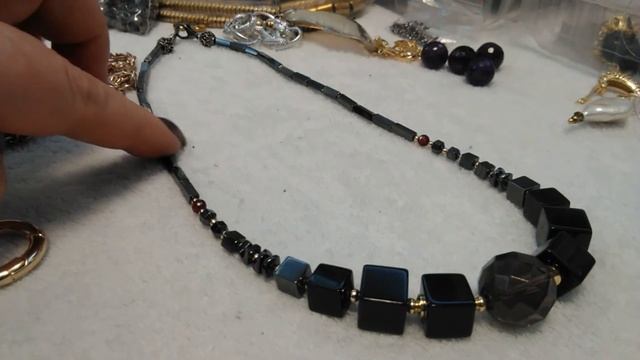 KS. Мастер-класс: делаем браслет, он же колье, с цепями в 20-ти вариантах. Фурнитура из м-на Nbeads смотреть онлайн